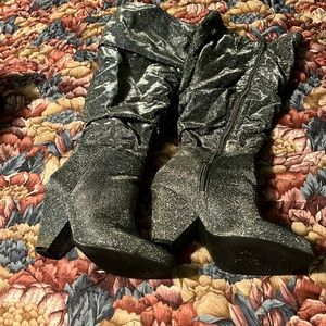 Women’s slouchy knee high boots